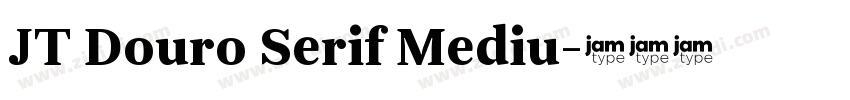 JT Douro Serif Mediu字体转换